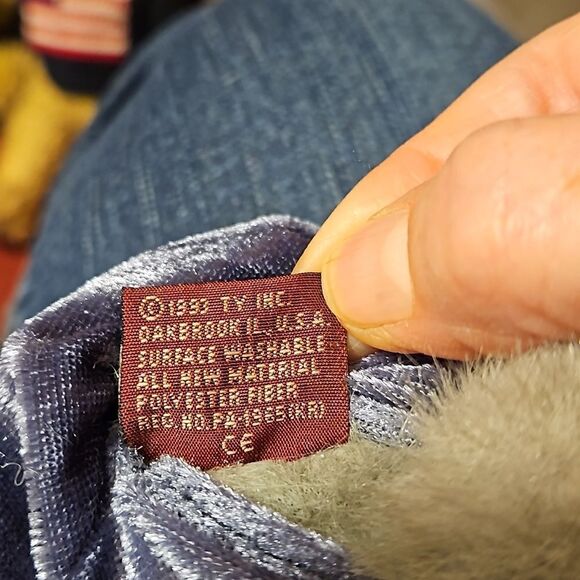 Attic treasure beanie baby, with tag 3rd edition. Purrcy - Picture 2 of 7